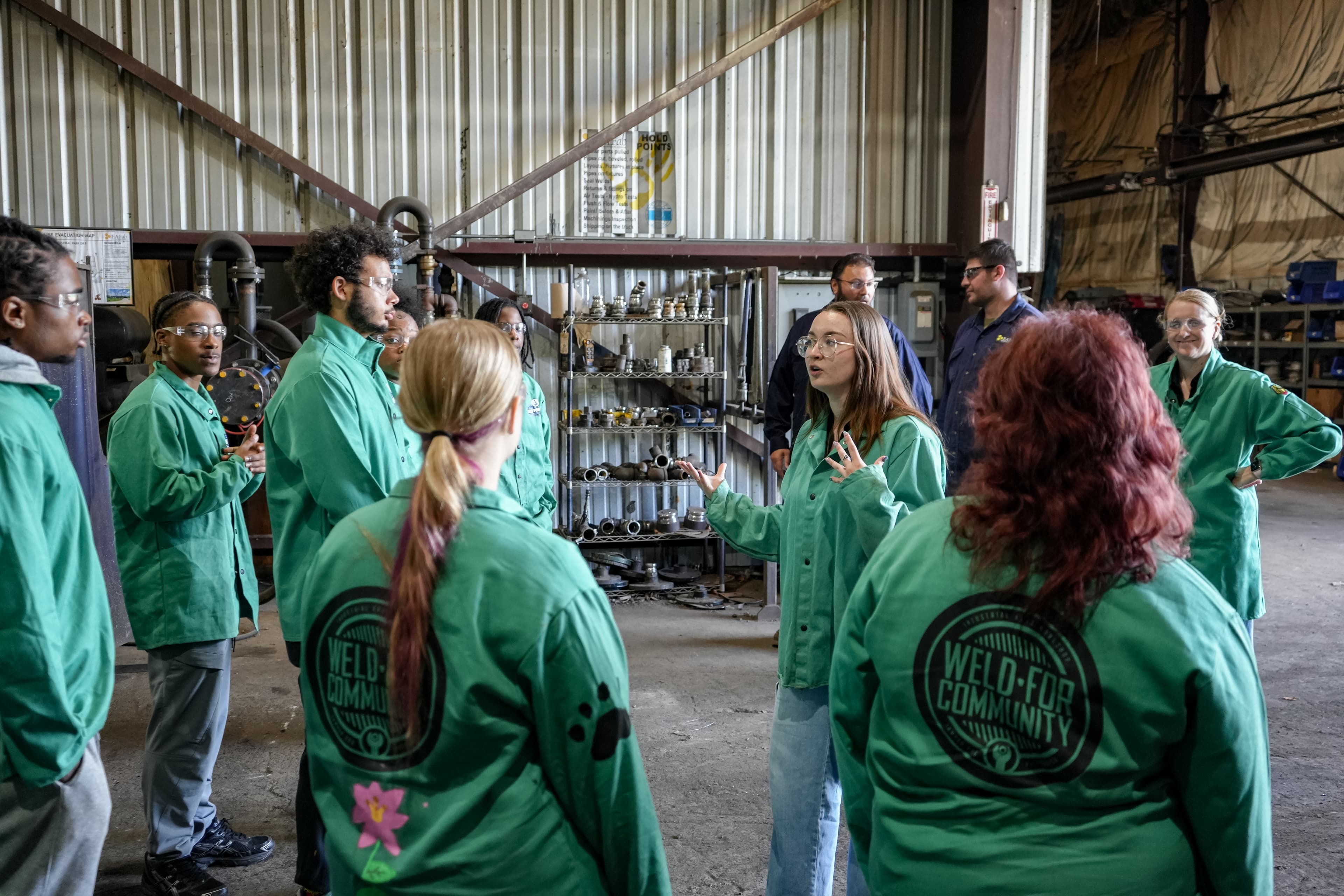 IAW facility tour