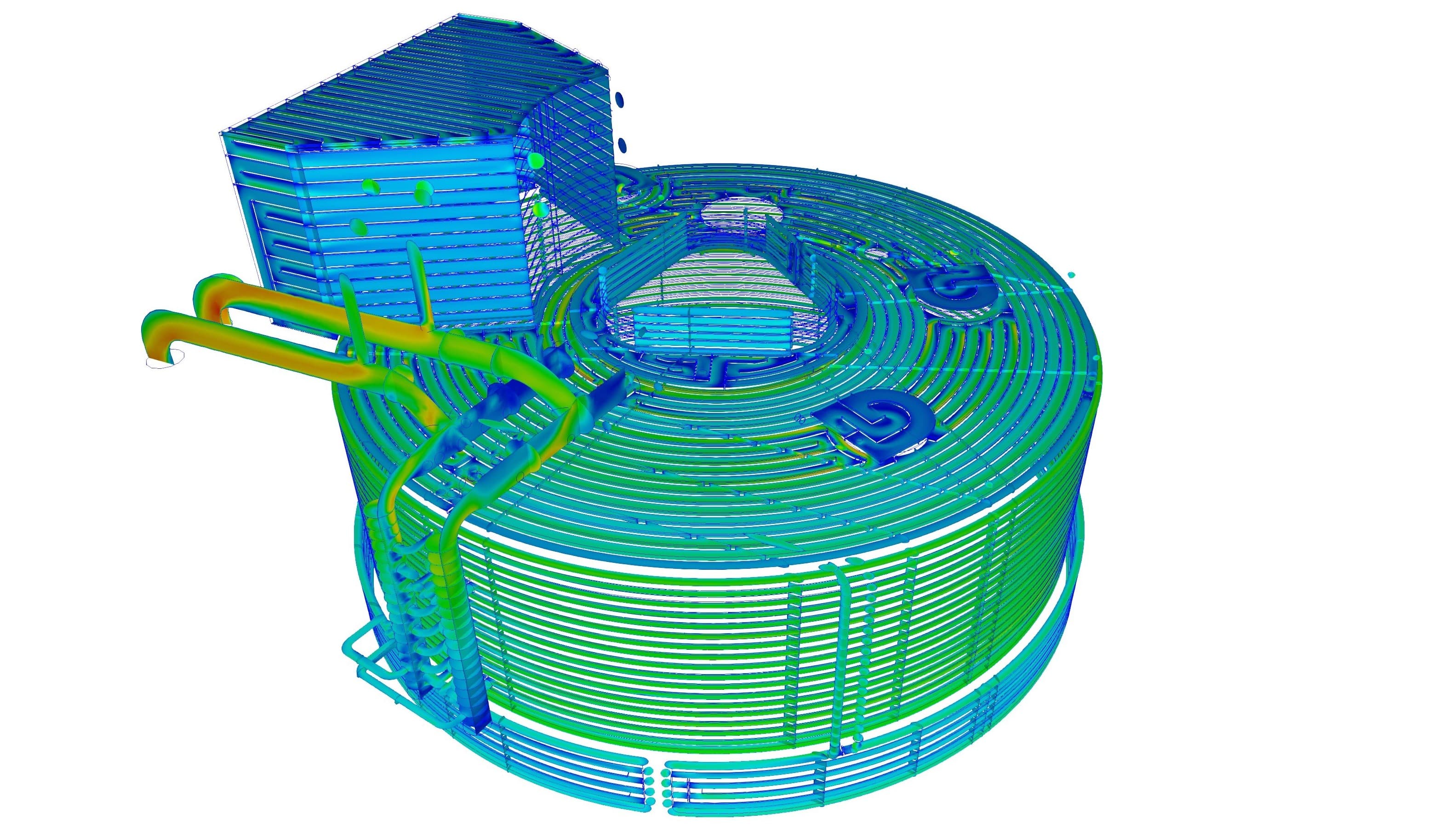 SMS LMF CFD analysis