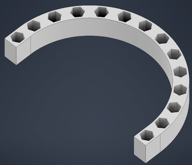 EAFab's Original Gator-Mouth Ladle Metallurgical Furnace (LMF) Design - Building Brick Piece. EAFab Corporation, Steel Industry, Student Outreach, Students to Steel, Engineering, Fabrication, Real Solutions.